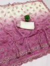 Ktd 3006 Gold Crush Embroidery Work Saree